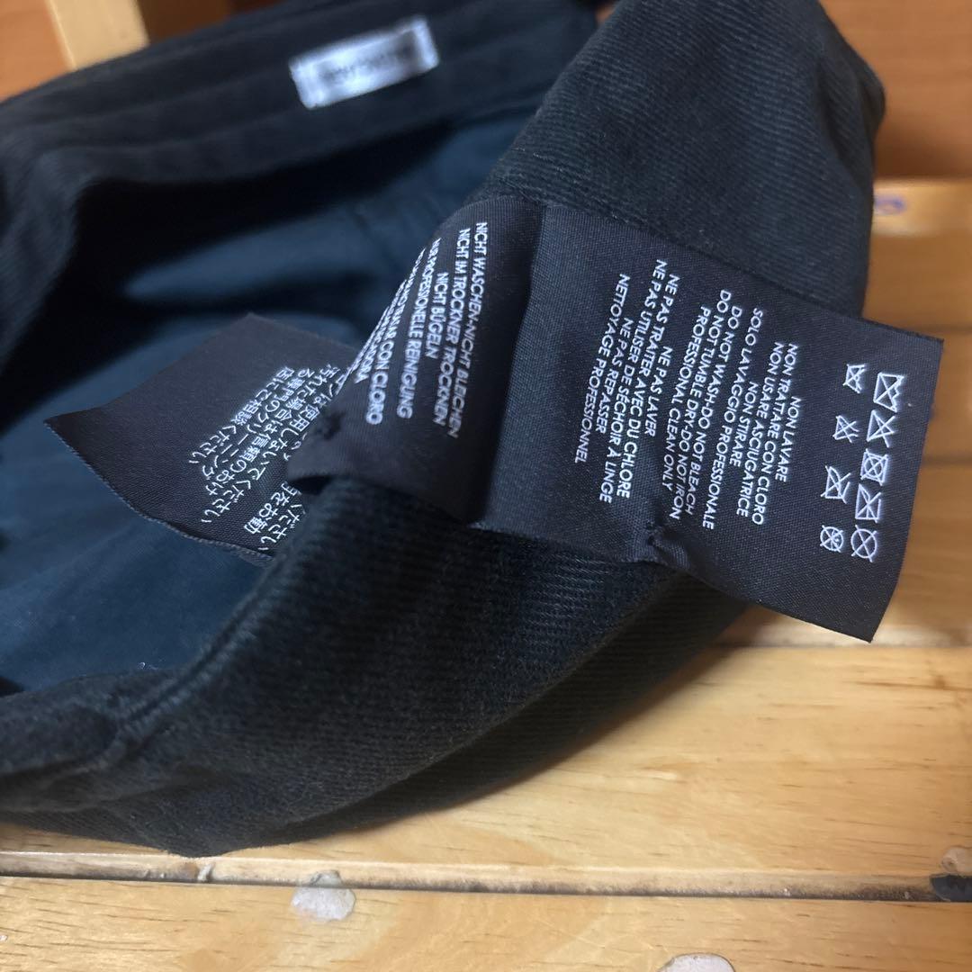 BALENCIAGA WFPロゴ ブラックキャップ
