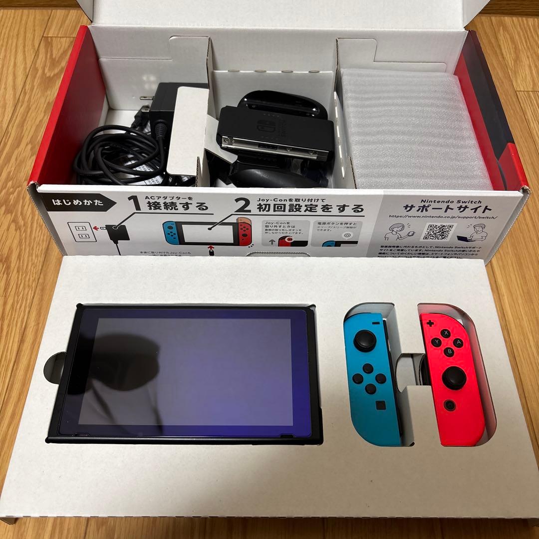 ケース付/Nintendo Switch 本体 液晶モデル バッテリー強化版