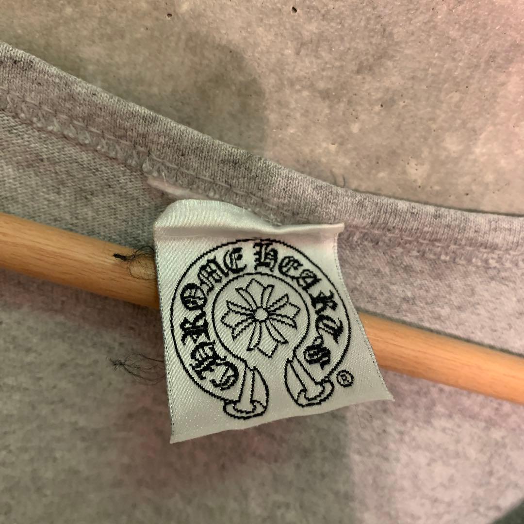 ヴィンテージ　CHROMEHEARTS クロムハーツ　タンクトップ　L グレー