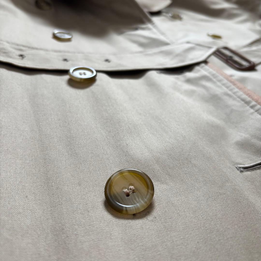 極上　80s Burberry バーバリー　トレンチコート　ベージュ　3点完品