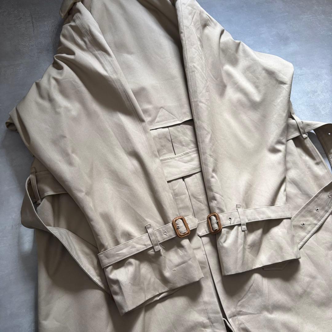 極上　80s Burberry バーバリー　トレンチコート　ベージュ　3点完品