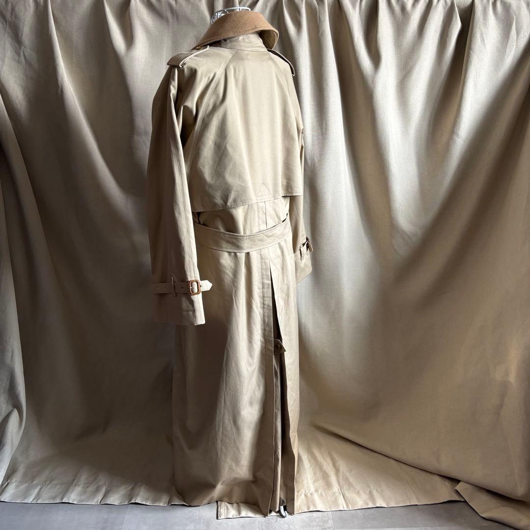 極上　80s Burberry バーバリー　トレンチコート　ベージュ　3点完品