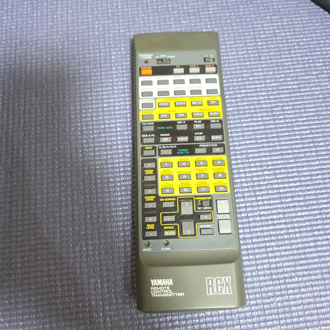 486】YAMAHA AVX-2200DSP AVアンプ リモコン付　ジャンク