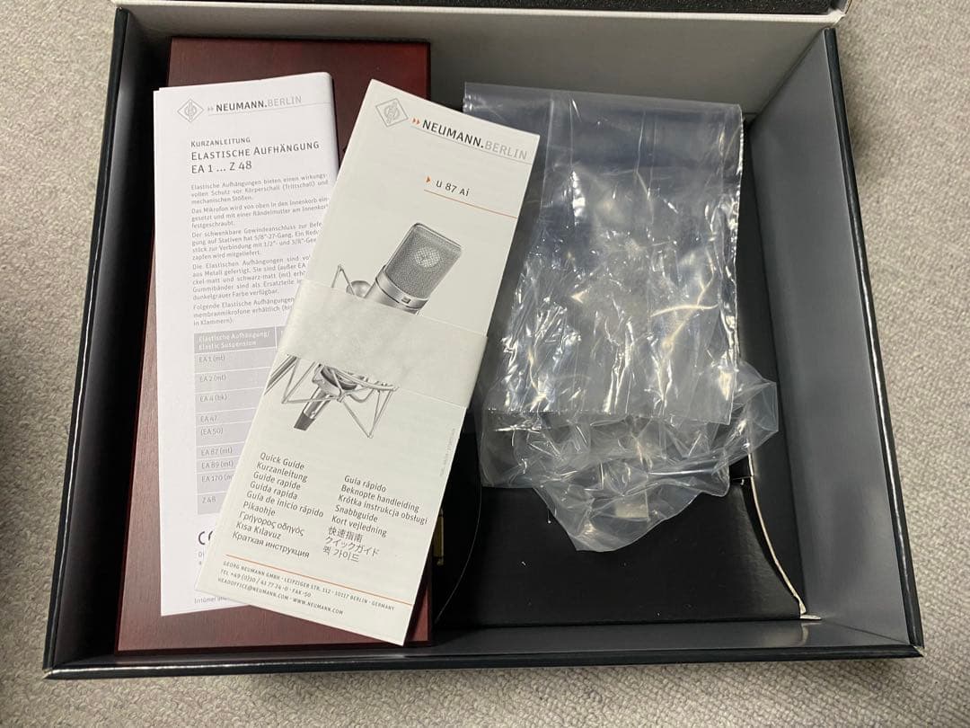 NEUMANN U87Ai Studio Set 純正ショックマウント3月1日迄