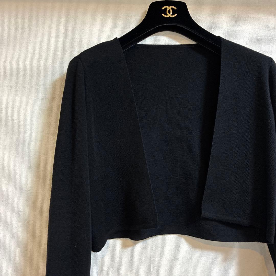 フォクシー　カシミヤシルク　38107 LADY SQUARE 38 ブラック