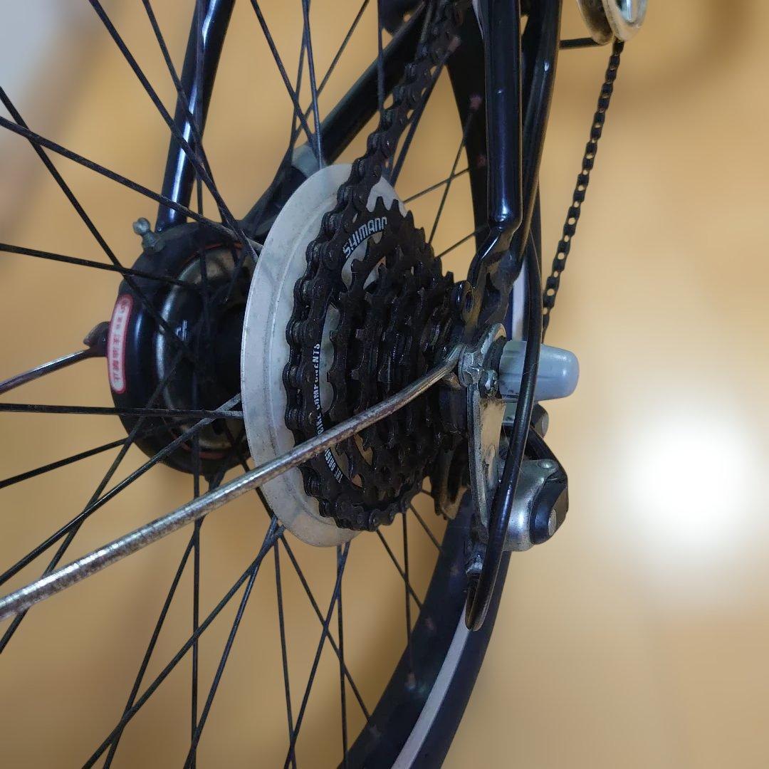 【引取限定　越谷】 20インチ折り畳み自転車 6段 埼玉越谷