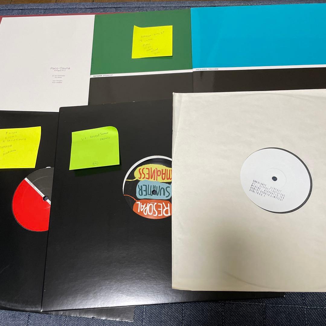 Tech house中心未使用レコード30枚 G
