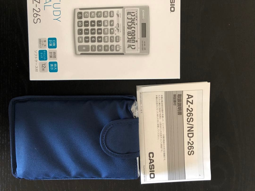 週末セール中【新品未使用】専用ソフトケース付き！CASIO 関数電卓