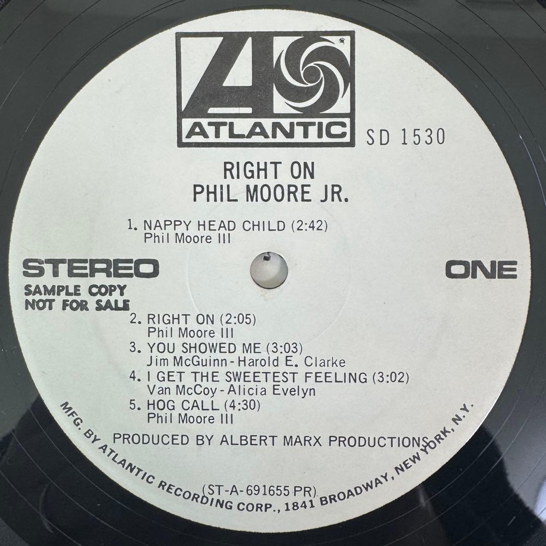 洋楽 Phil Moore Jr. / Right On