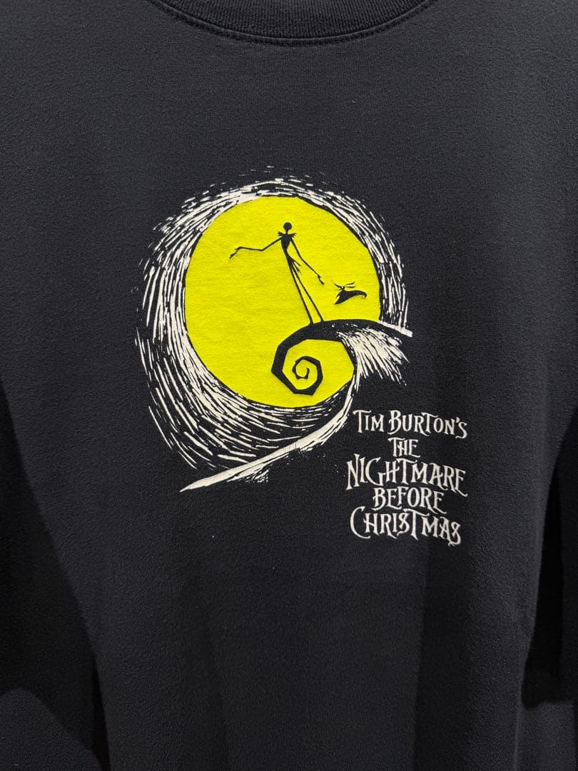00s Disney ナイトメアビフォアクリスマス ジャック Tシャツ XL