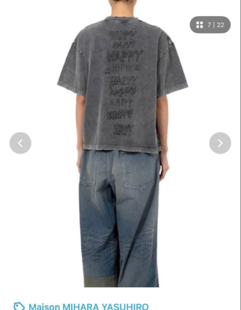 MIHARA YASUHIRO ミハラヤスヒロ Cat Print Tシャツ