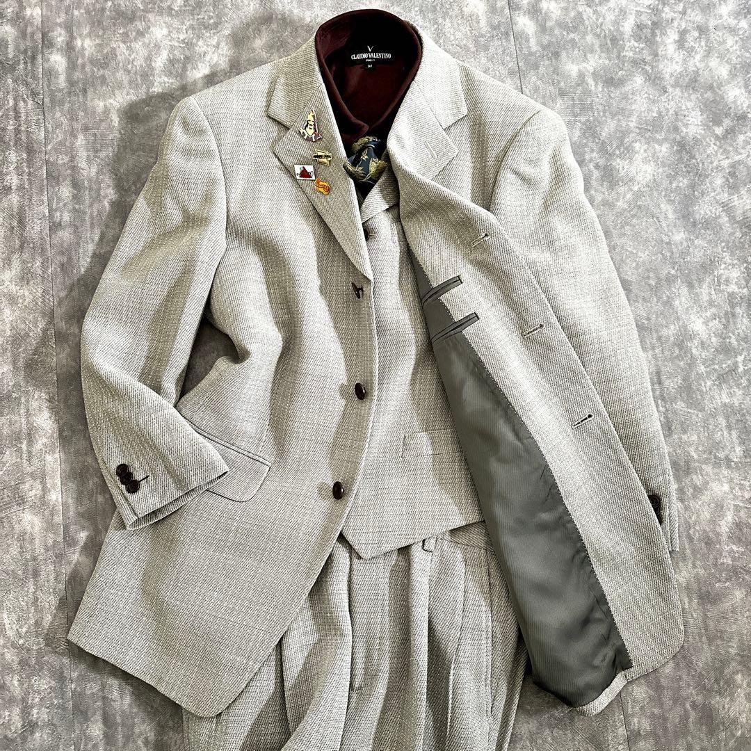 し*ん様 極上スリーピーススーツ & Yves Saint Laurent ネク
