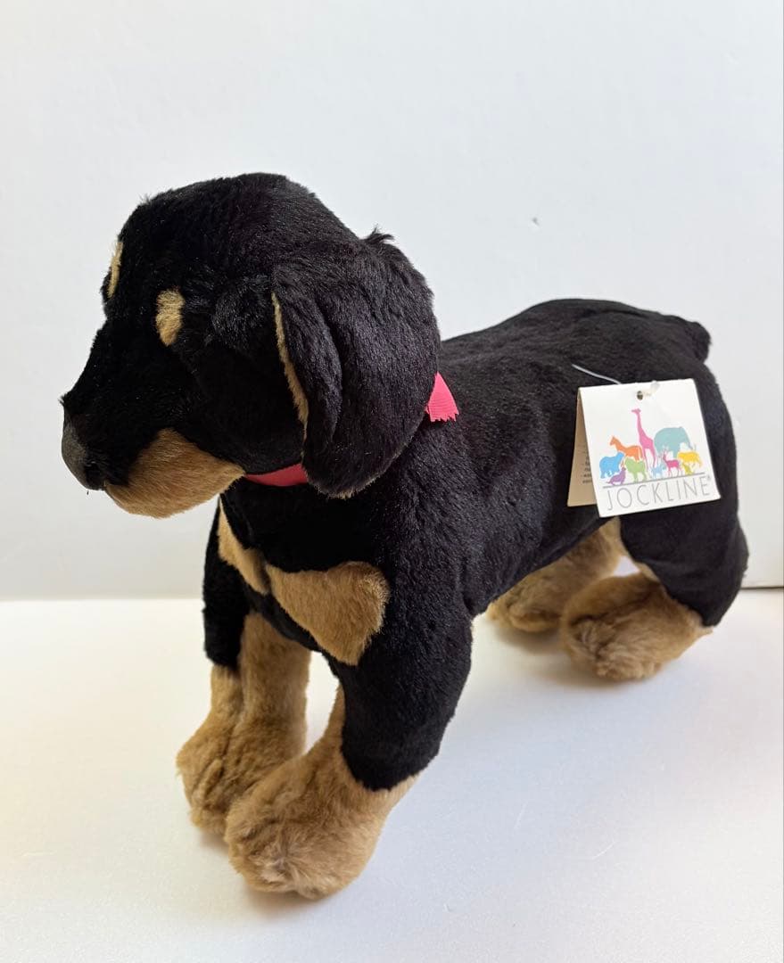 イタリア製 JOCKLINE 犬 ぬいぐるみ リアル 仔犬 タグ付き