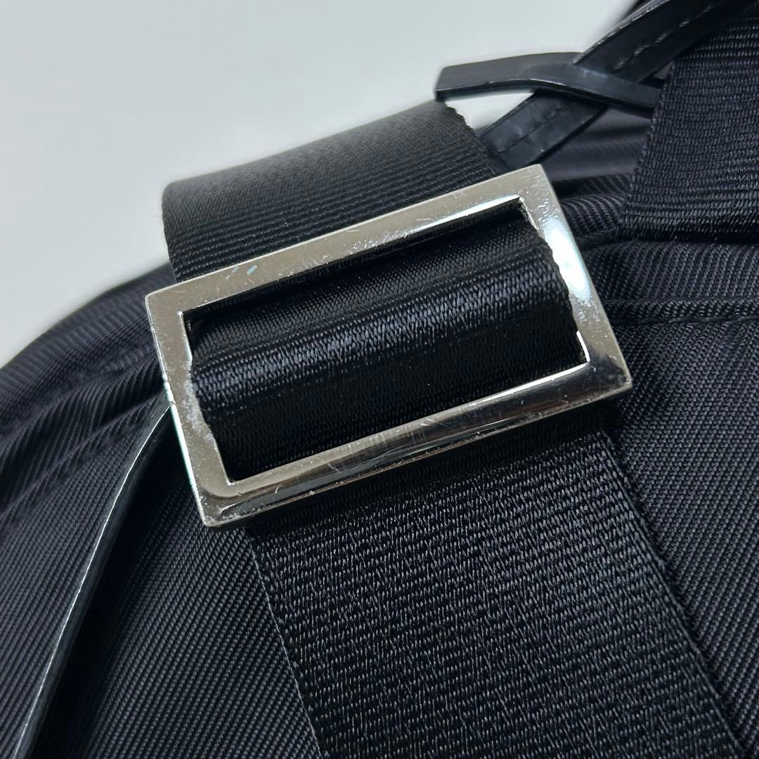 ふ*ん様 美品 アニエスベー ボストンバッグ 鍵付き 2way ブラック コーデ