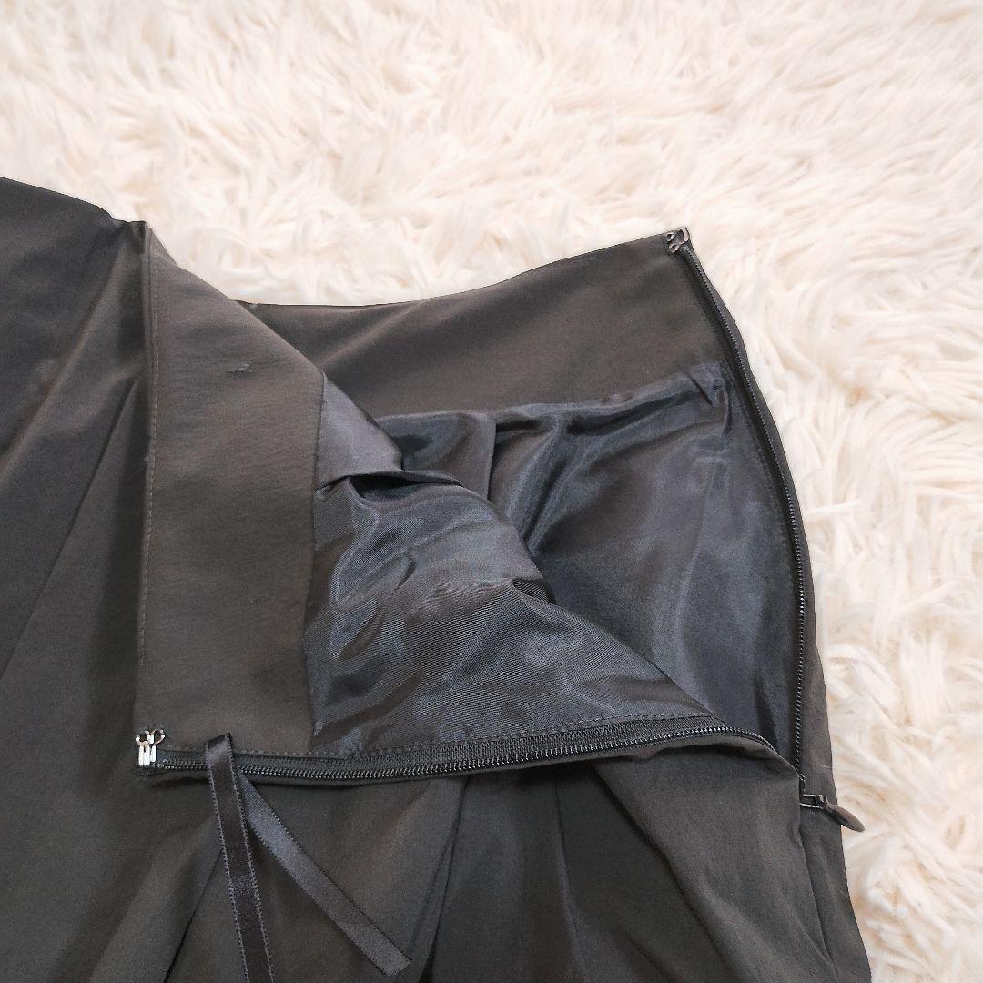 新品　icb　プリーツロングスカート　黒　42