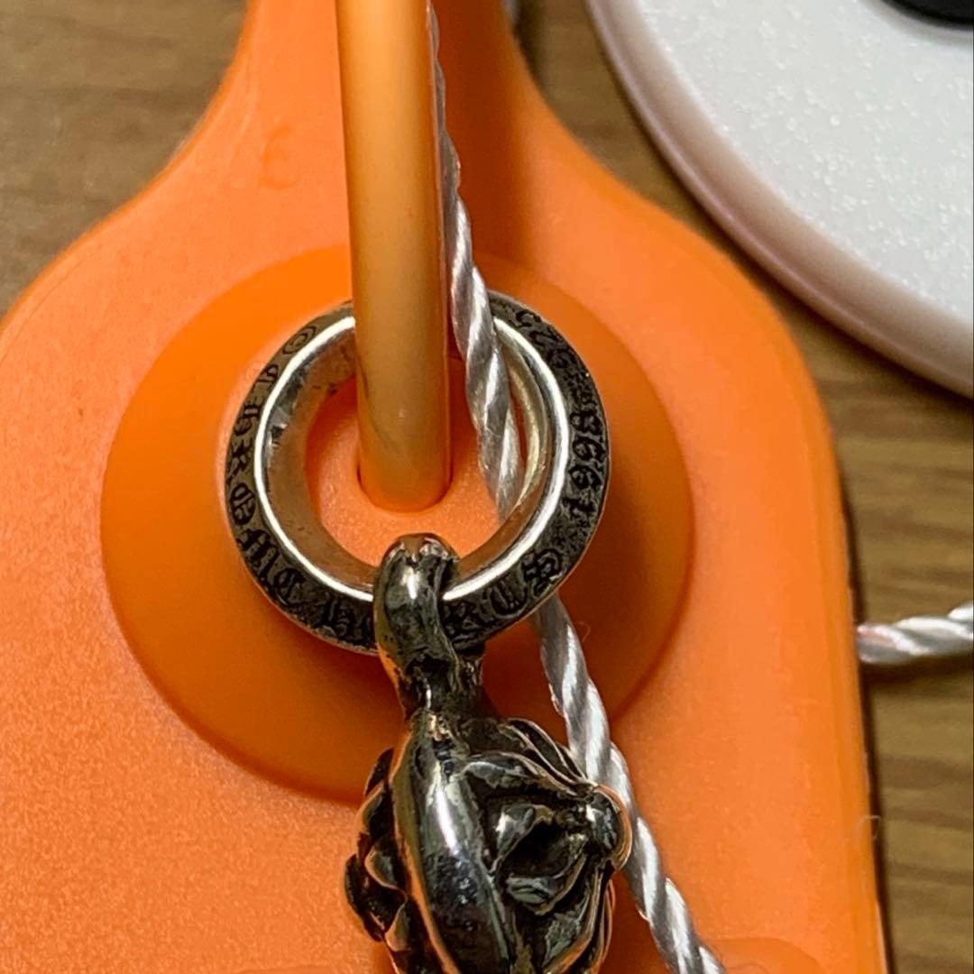 クロムハーツ　チャーム　ボールタイニ　クロス　正規品 あんしん鑑定済み