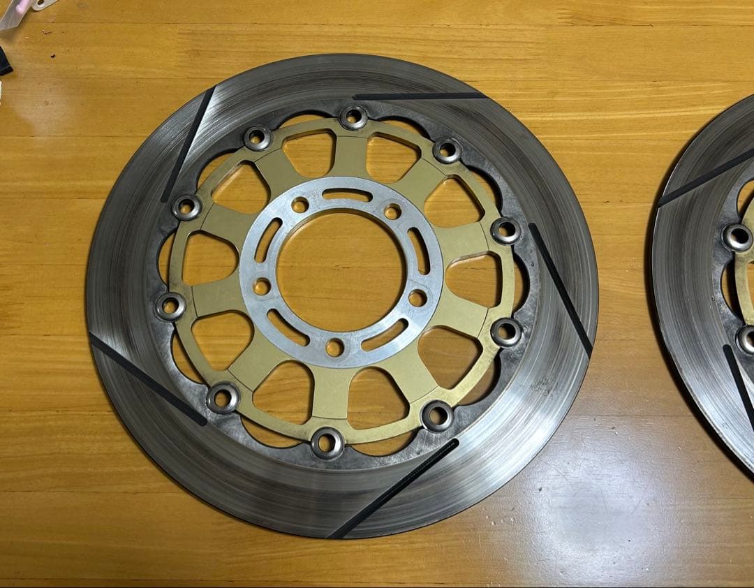 ZRX1200DAEG用　Fr.Rrブレーキディスク