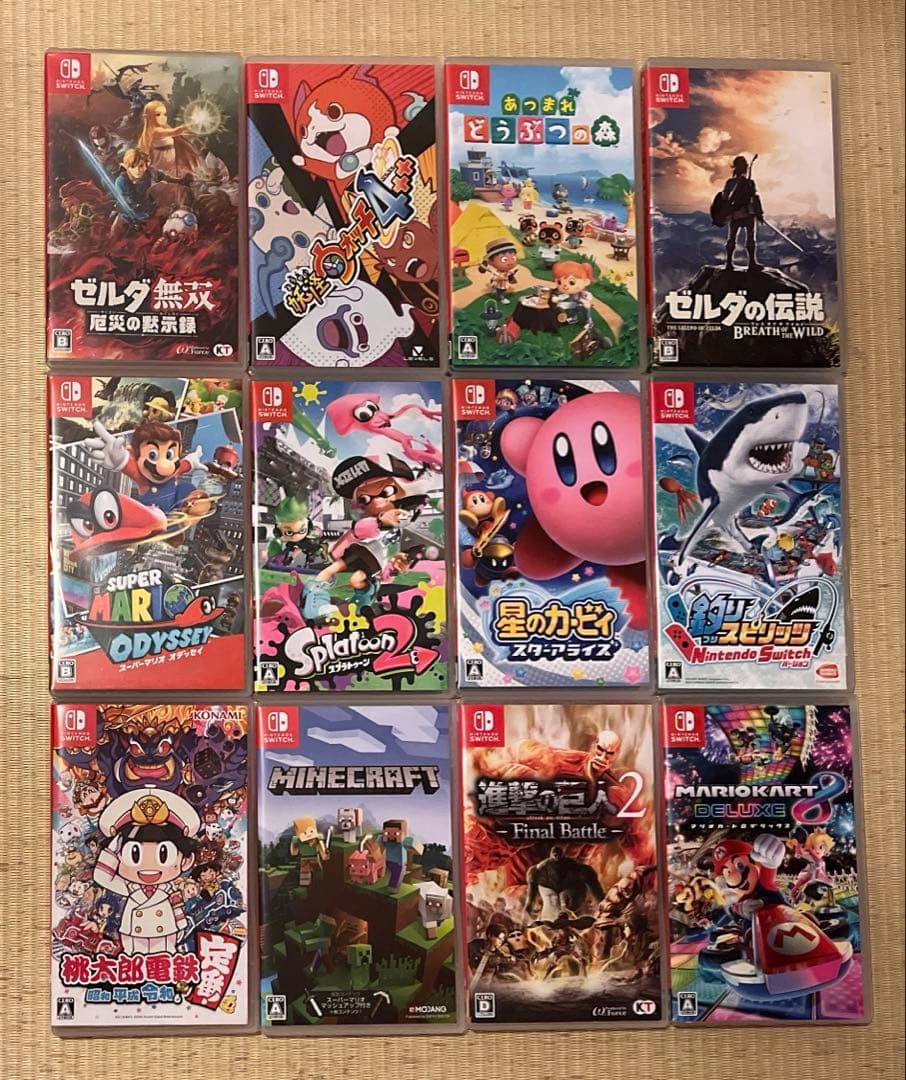 Nintendo Switch ゲーム12本セット