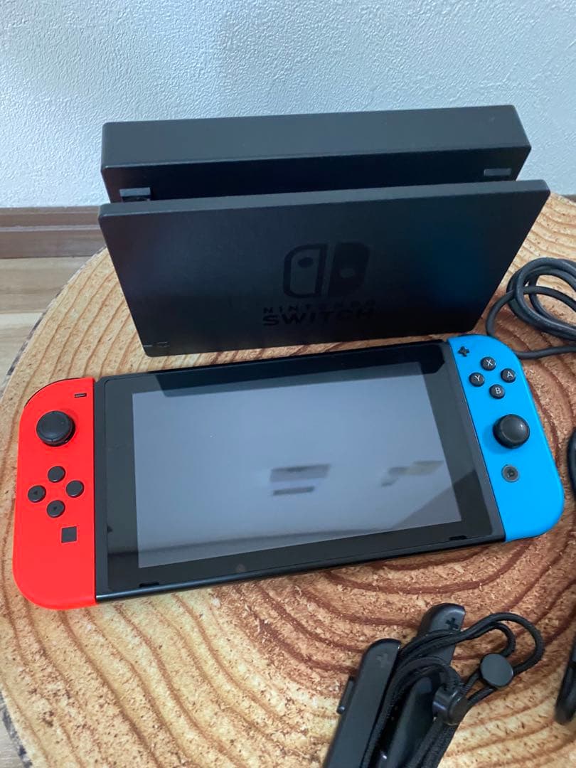 Nintendo Switch ニンテンドースイッチ本体ネオン箱無し