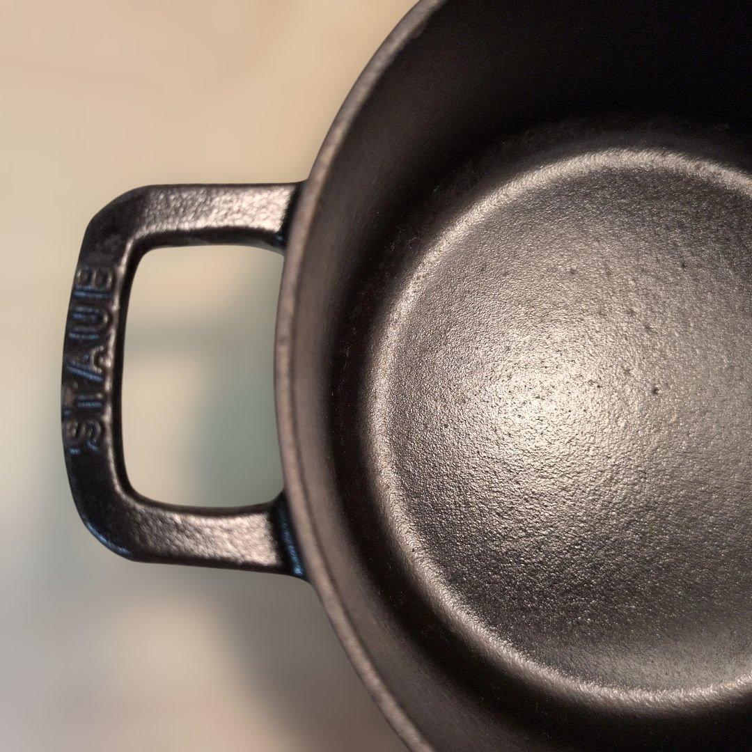 ④ストウブ STAUB ピコ・ココット ラウンド 深型鍋 16センチ