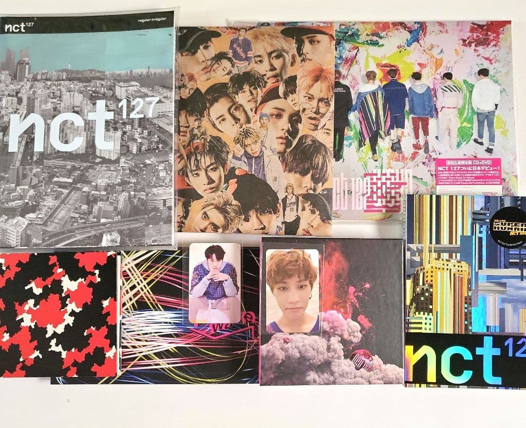NCT 127★12点まとめ売り　雑誌W　Cherry Bomb 　トレカ