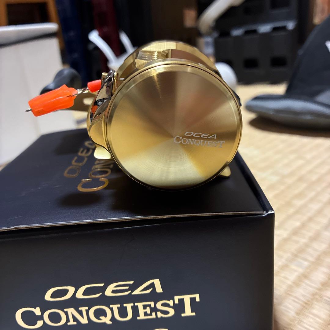 SHIMANO CONQUEST 200PG ベイトリール ゴールド