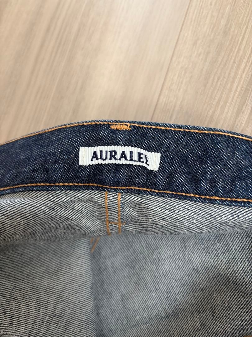 パンツ AURALEE HARD TWIST DENIM 5P PANTS