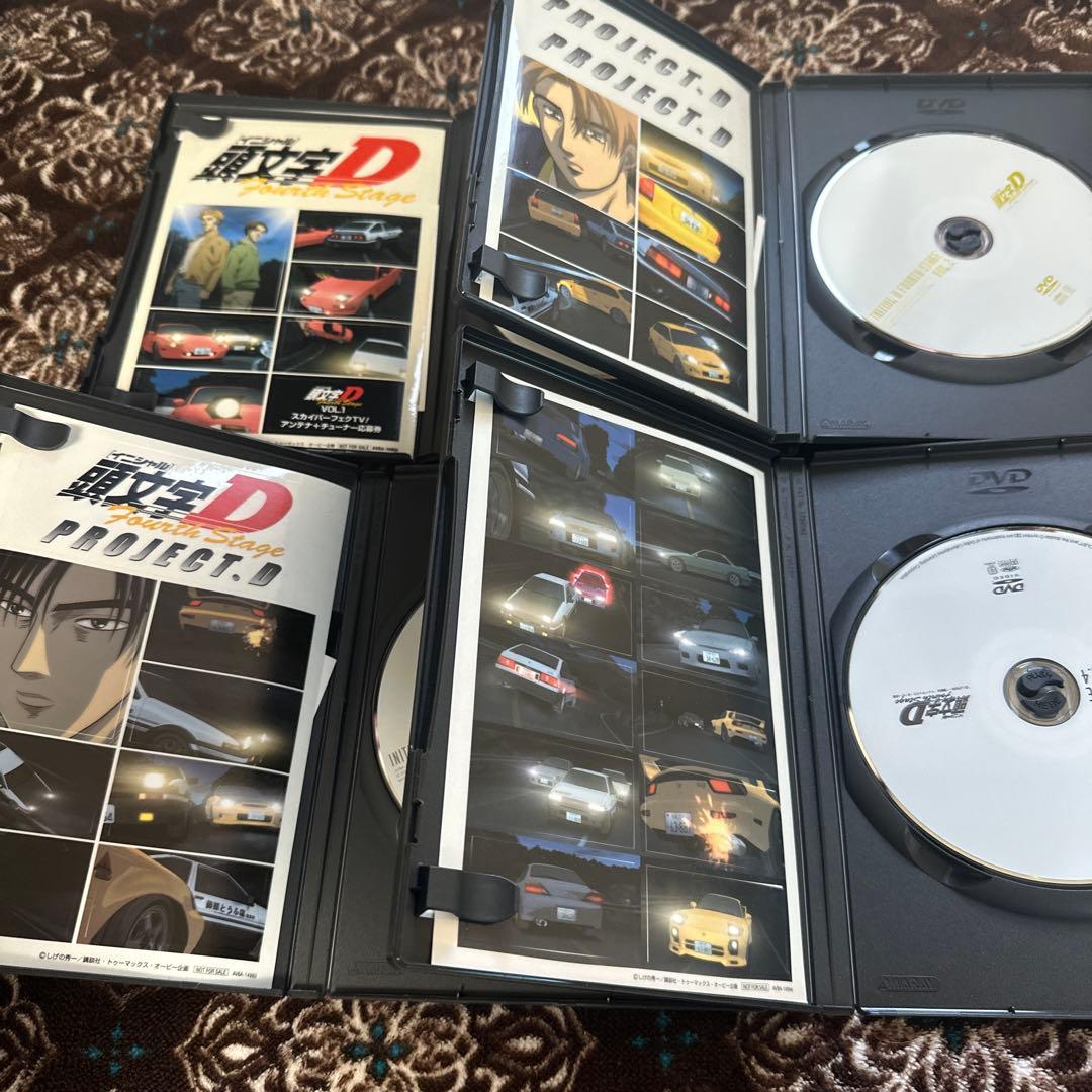 頭文字(イニシャル)D DVD まとめ売り　Fourth Stage など