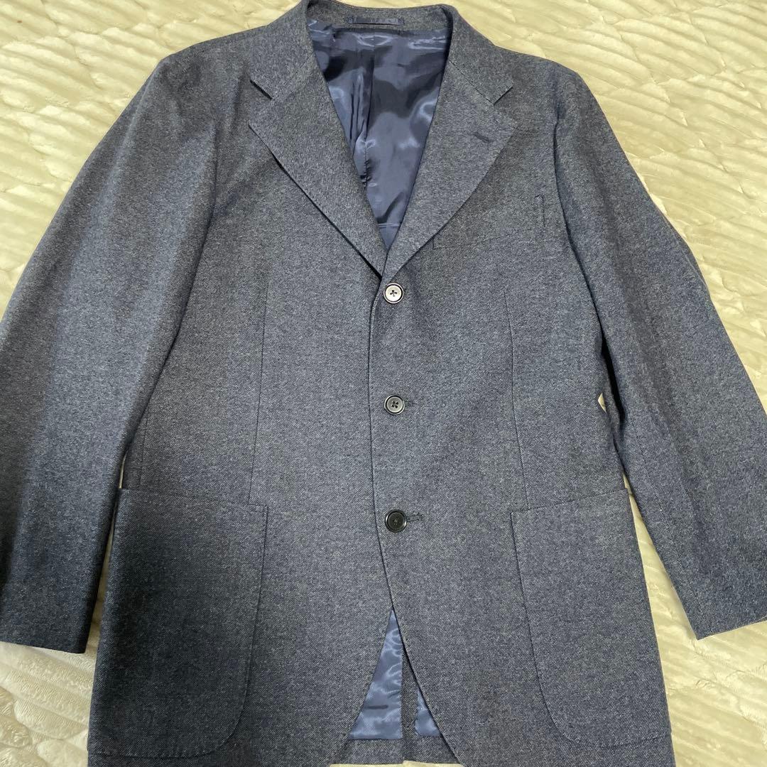 【美品】シップス　スーツ　セットアップ　スリーピース　44 M ネイビー