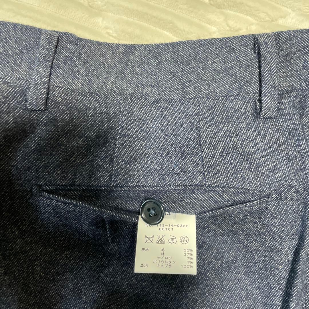 【美品】シップス　スーツ　セットアップ　スリーピース　44 M ネイビー