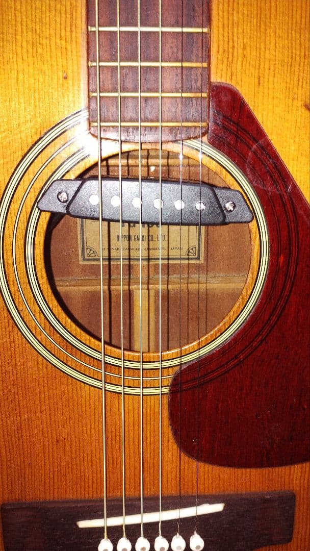 ビンテージで低音爆鳴り！ YAMAHA FG-130 PU付 エレアコ