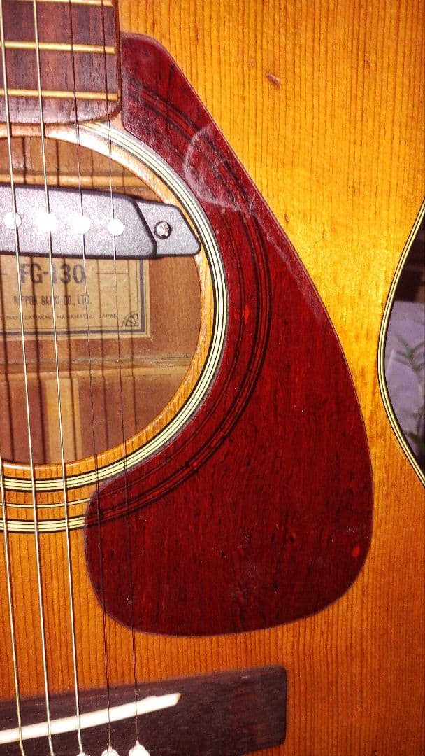 ビンテージで低音爆鳴り！ YAMAHA FG-130 PU付 エレアコ