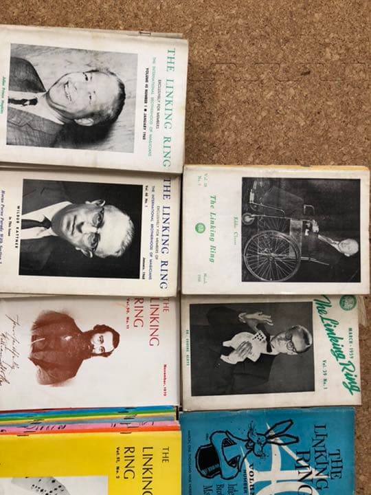 THE LINKING RING 1958年から1987年まで121冊