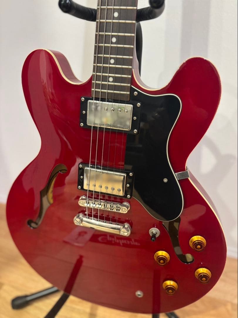 Epiphone dot チェリー