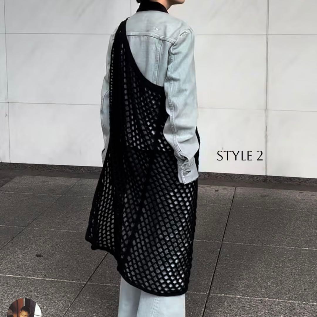 CITYSHOP “O” MESH WRAP スカート