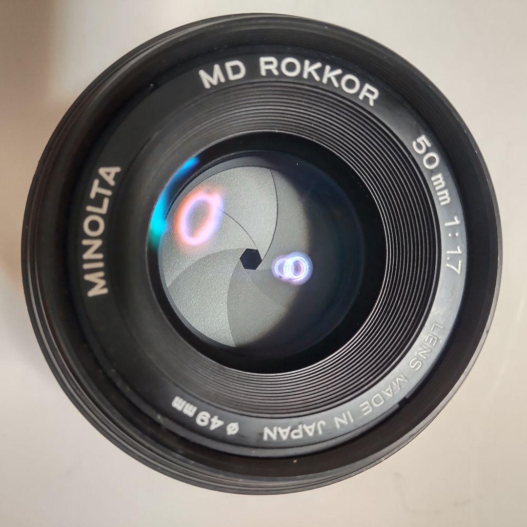 minolta XG-S MD ROKKOR 50㎜ F1.7 ミノルタ