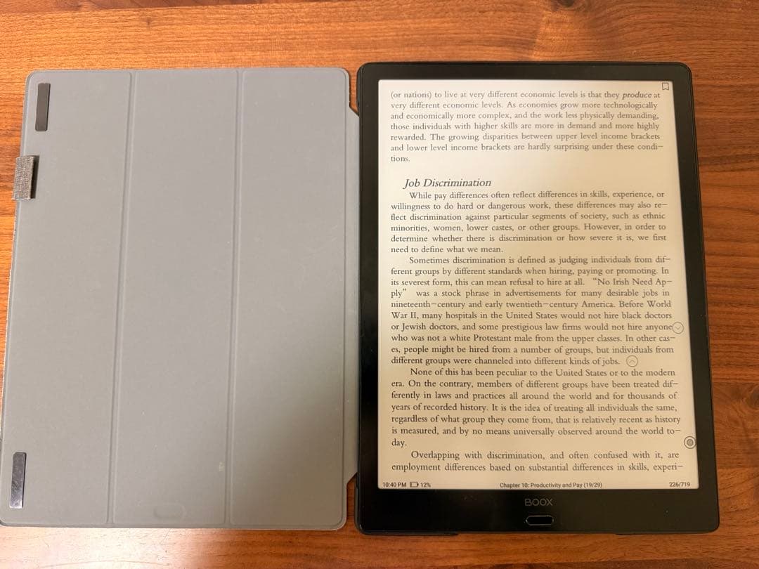 ど*ク様 Boox Max Lumi2 Android13.3インチ+純正保護ケ