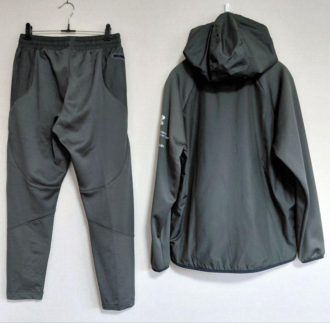 美品UNDER ARMOURアンダーアーマーCOLD GEARジャージ上下セット