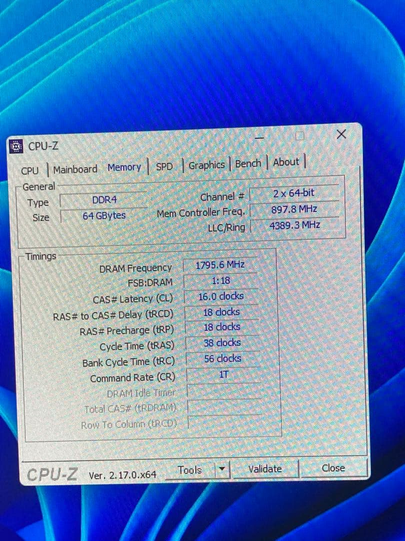 メモリー Crucial Ballistix DDR4-3600 64GB 32GBx2