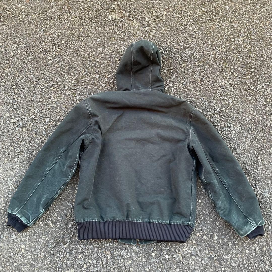 90's Carhartt カーハート アクティブジャケット 黒 S 短丈