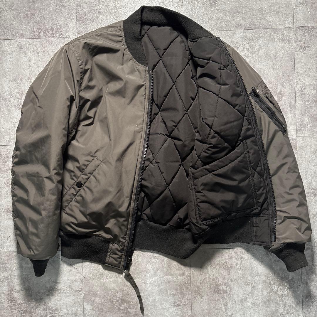 ジャケット・アウター SCHOTT reversible quilting ma-1 flightjk