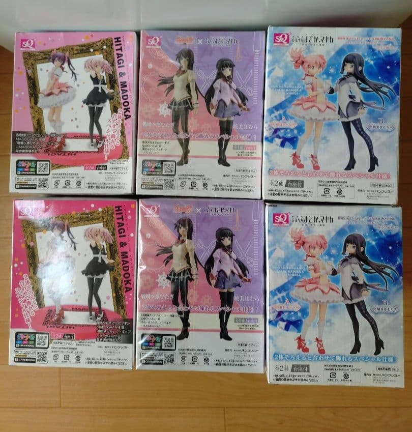 魔法少女まどか☆マギカ SQフィギュア 6体セット
