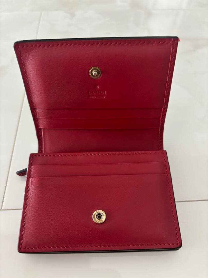 GUCCI(グッチ)GGスプリーム チェリーウォレット