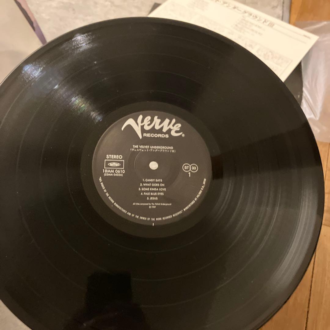 ベルベットアンダーグラウンド　velvet underground 3 Ⅲ 帯