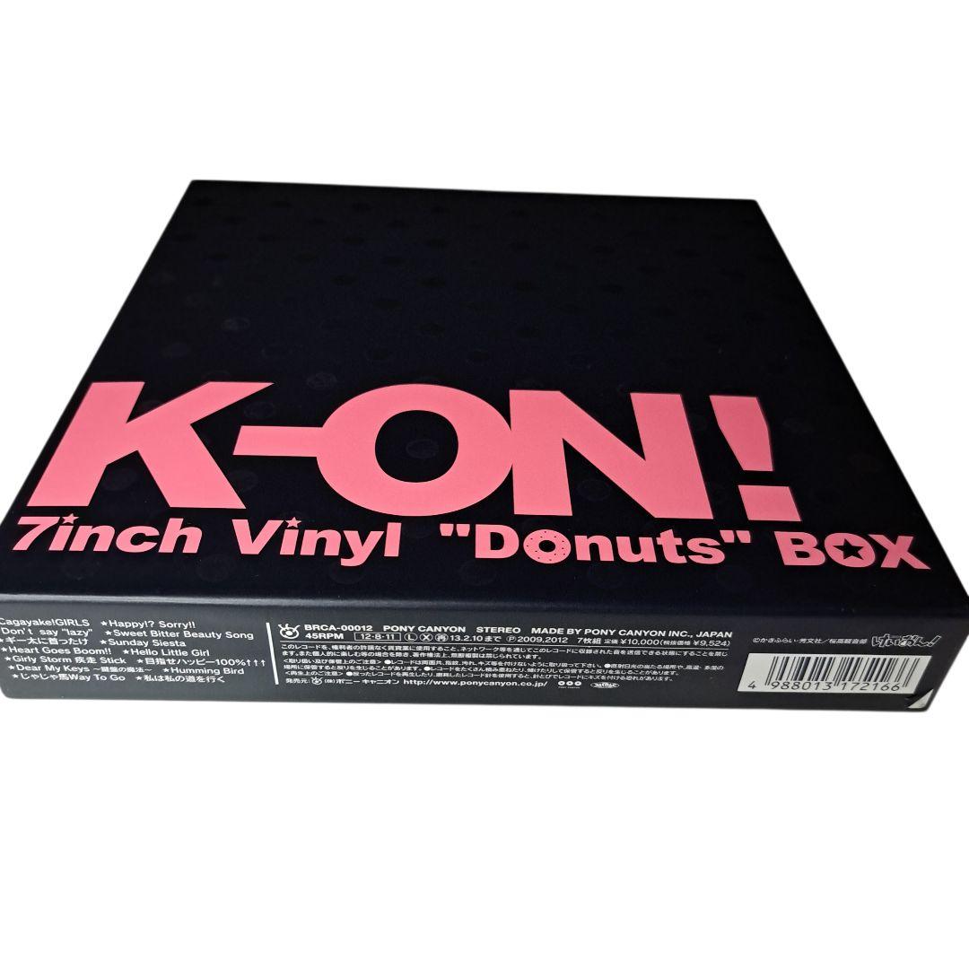 アニメ　けいおん!　K-ON! 7inch Vinyl　初回盤　レコード　BOX