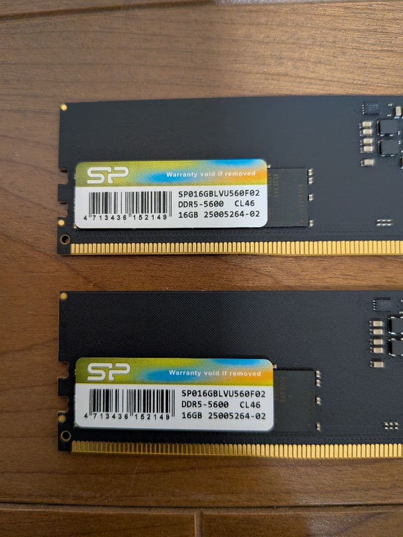 ピ*ん様 DDR5 32GB (16GB×2) 5600MHz