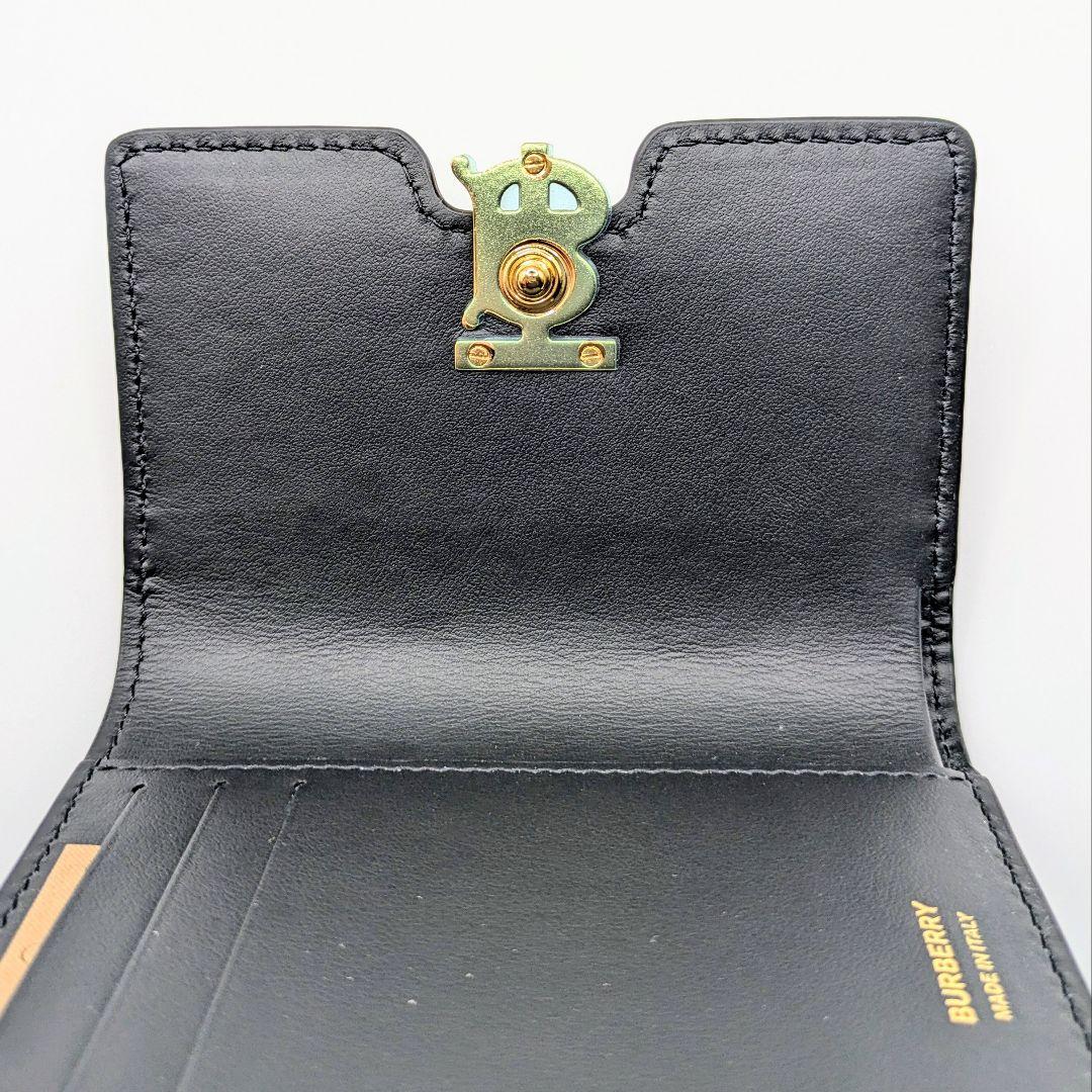 BURBERRY[バーバリー] 三つ折り財布 Black 未使用 メルカリ限定