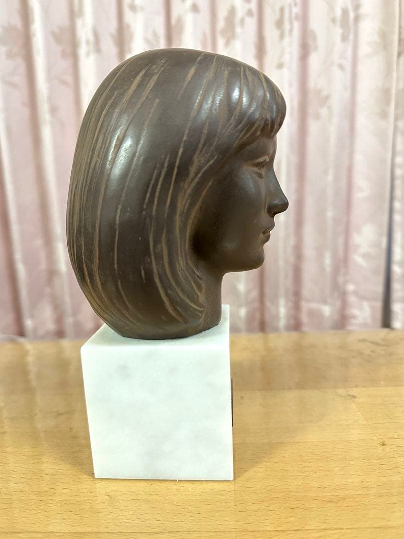 【お値下げ⭐️最終価格‼️】舟越保武 少女像 ブロンズ 彫刻 オブジェ 美術品 彫塑