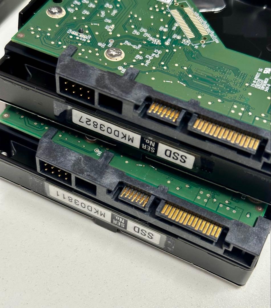 WD Blue 1TB HDD WD10EZEX 4台セット 正常動作品