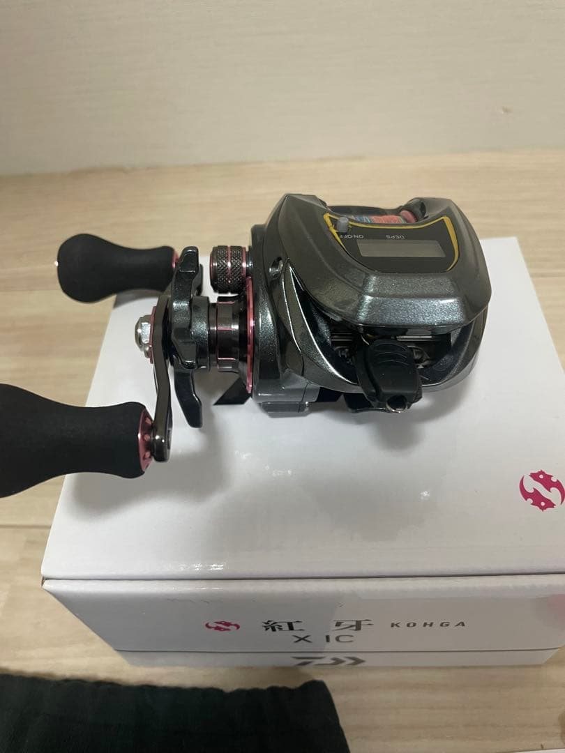 ダイワ 紅牙X IC カウンターリール　Daiwa タイラバ　中古美品